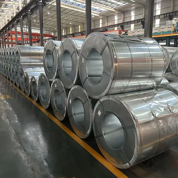 GI Hot Dipped Steel Coil – ASTM A792 Standard, Custom Zinc Coating, Industrial Wholesale Stock photo-4