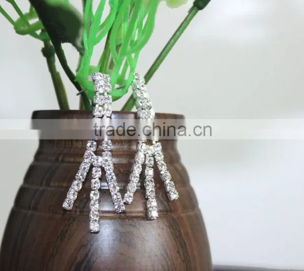 2015 Hot Sale Trendy Design Shining Luxury Bridal Jewelry Set Diamond Jewelry Set photo-4