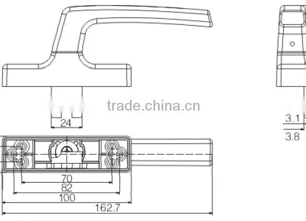 Window Handle JW9003 photo-2