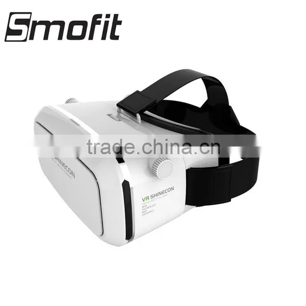 New 2016 Product Idea vr Box Cardboard Intelligent Glasses VR Shinecon 3d Glasses Virtual Reality From Smofit photo-2