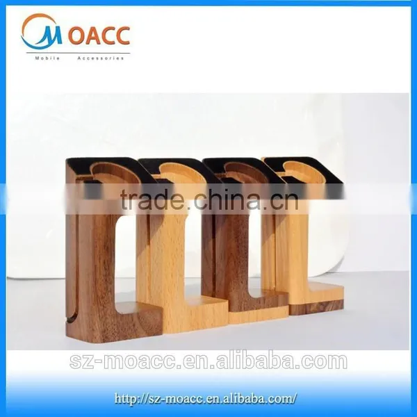 Strong and Light Natural Wood Watch Stand Watch Display Stand for Apple Watch