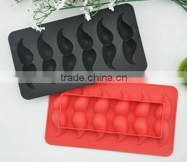 AN731 ANPHY Thin Moustache Silicone Ice Mold Box photo-2