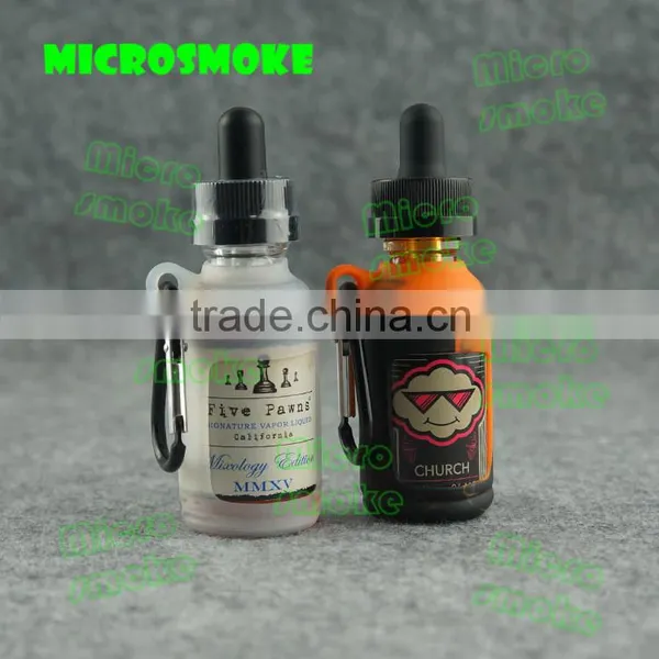 100% Silicone E-liquid Bottle 10ml 25ml 30ml Silicone Skin/sleeve/cover/decal/enclosure/wrap 30ml e Liquid Bottle Silicone photo-2