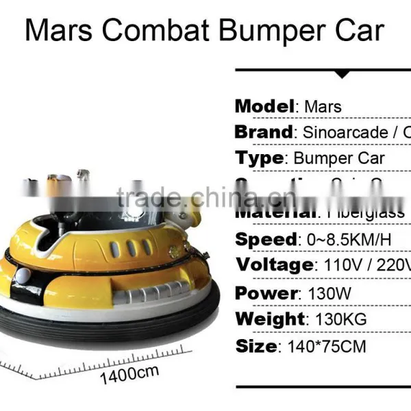 Sinoarcade Newest Bumper Car Combat Shooting Game Car Simulator Amusement Park Game photo-6