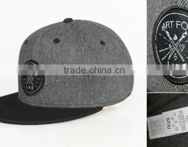 6-Panel Hat Panel Style, Snapback Cap Sports Cap, Type Custom Snapback photo-3