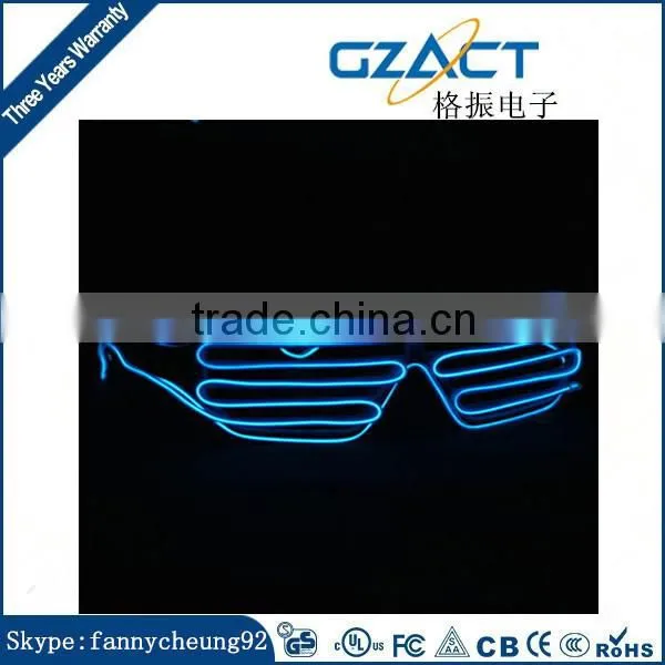 el Sunglasses With Led Bling Lights Led Shutter Party Glasses for Eye Catcher Crazy Fancy Novel photo-6