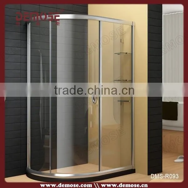 2015 Best Bathroom Shower Frameless Sliding Laminate Shower Panels photo-2