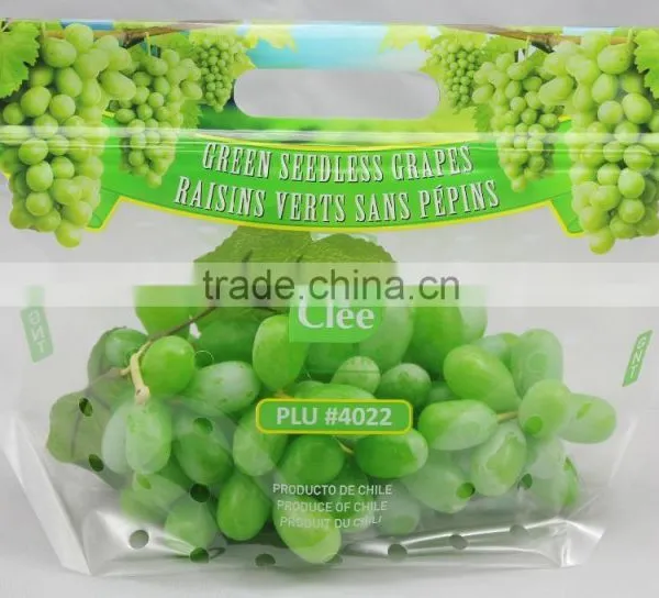 BOPP/CPP GRAPE Plastics Perforated BAG
