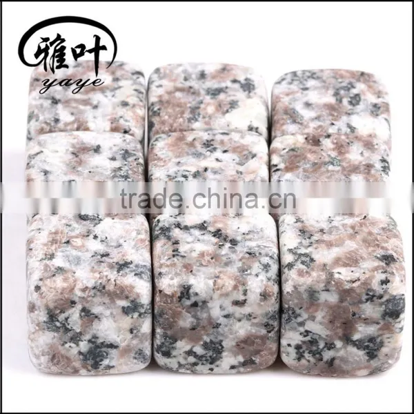 Wholesale Natural Marble Ice Cube Whisky Stones for Ice Chilling