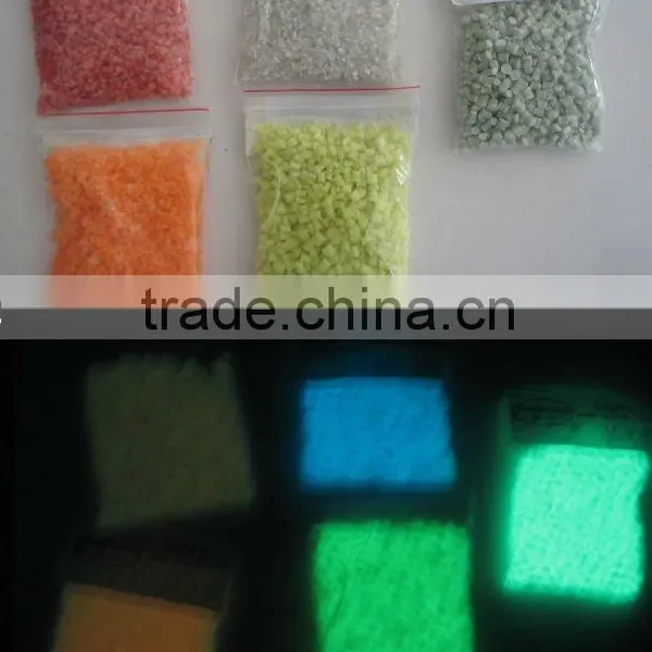 photoluminescent plastic, luminescent master batch