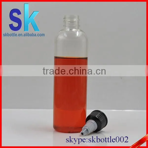 Twist off Caps Pet e Liquid Plastic Bottle 120ml Twist Cap Bottle photo-6
