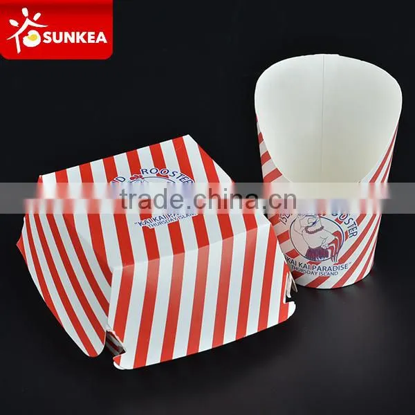 Paper Clamshell Box for Burger photo-2