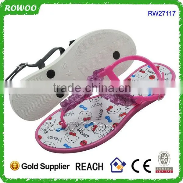 2016 Hot Sale PVC Comfort Ladies Slippers Shoes and Sandals photo-3