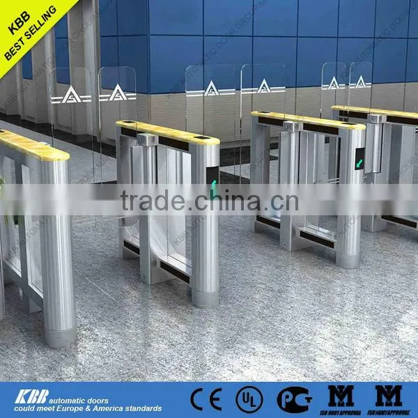 Wing Gate Turnstile With Stainless Steel Surface photo-2