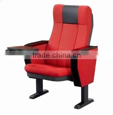 Commercial Seating Auditorium With Desk, Theater Equipment Seating With Desk