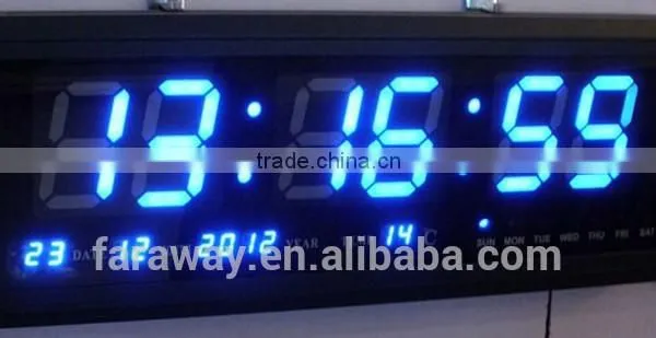Quality Warranty Digital Wall Clock With Mouting Bracket photo-2
