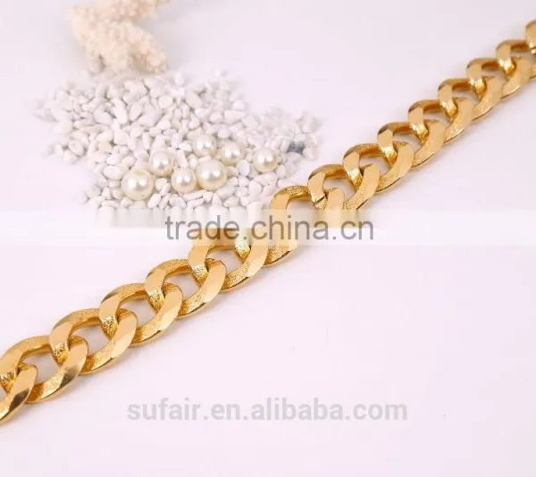 2016 Factory Direct Latest Technology Sell Multi-Surface Grinding Aluminum Chain O Word Cross Chain photo-2