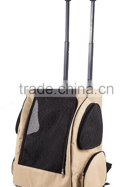 Rolling Backpack Luggage on Wheels with mat