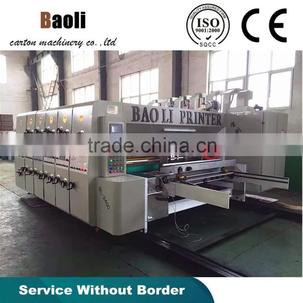 High Efficiency Automatic 5 Color Corrugated Carton Flexo Printer Slotter Die Cutter Machinery photo-2