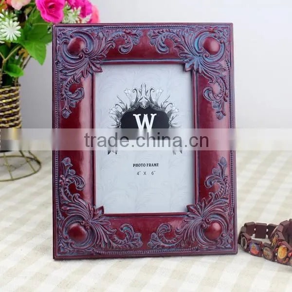 Resin Crafts Xiamen Supplier Vermilion Photo Frame photo-3