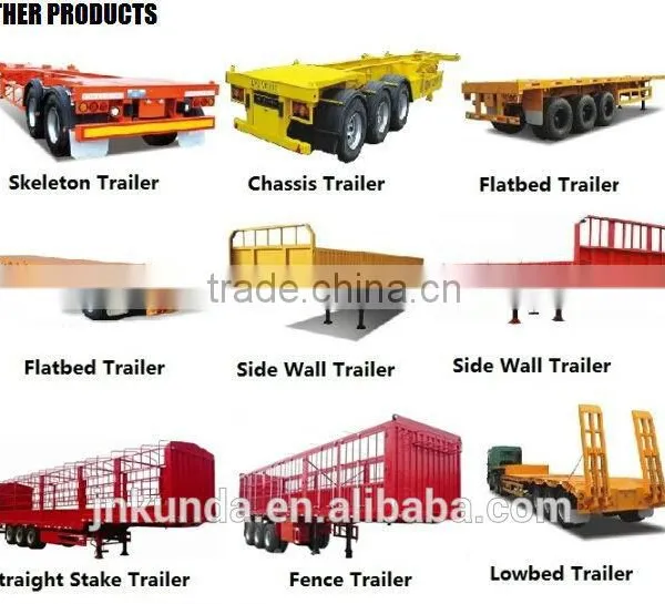 Competitive Low Price High Quality 50ton 60ton 70ton CIMC 2016 New 3 Axle Side Wall Semi Trailer for Sale photo-2