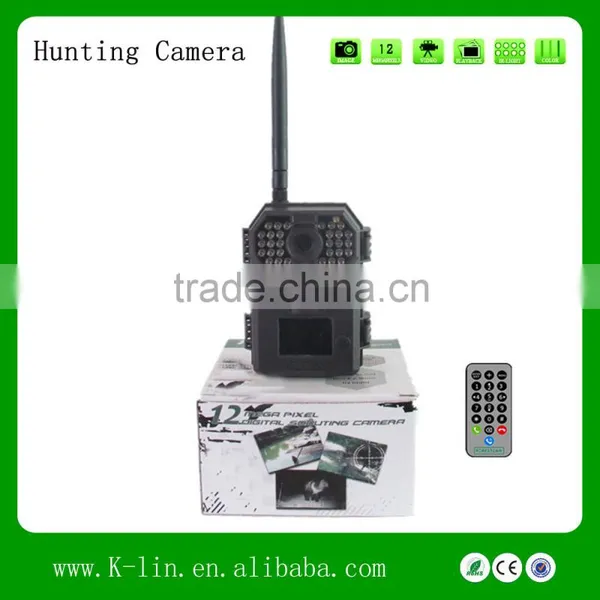 Factory Dercetly Suppliying MMS GPRS Remote Control Digital Night Vision NO Glow Stealth Trail Camera photo-4