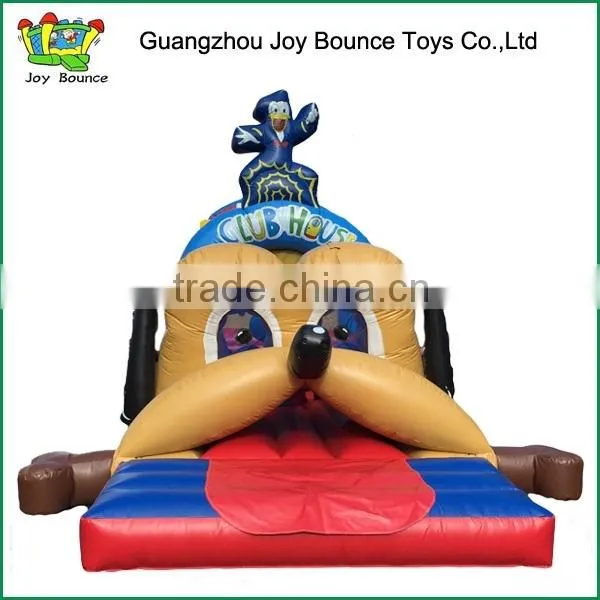 Challenge Fun Mickey Mouse Club House Inflatable Obstacle Course for Kids photo-2