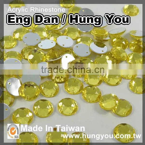 Lead-Free 2 Holes Sew On Rhinestone for Dress photo-3