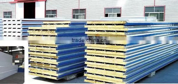 High Quality Sandwich Panel, Roof Panel, Huijin Building Material Supplier photo-2