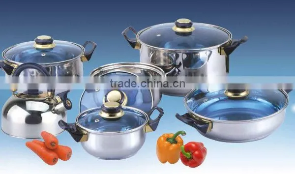16pcs Swiss Line Stainless Steel Cookware/cooking Sets Wih Low Price photo-6
