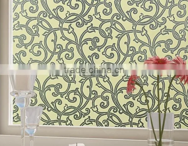 2D PVC Decorative Foil Printing Static Decorative Stretch Film PVC Decorative Foil Self Adhesive Window Film photo-6