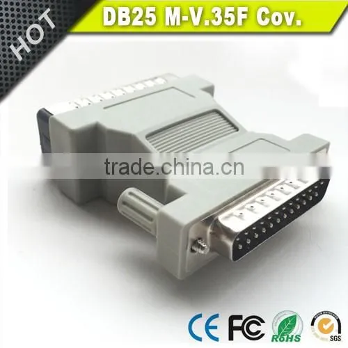 Cisco DB25 Male to V.35 Female 34pin Converter Gender Changer in Beige Color photo-4