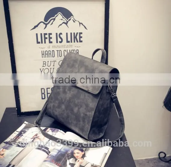 2016 New Design Backpack Fashion Quare Shoulder Bag Colorful Retro Backpack photo-4