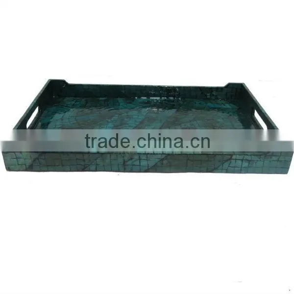 Mother of Pearl Inlaid Tray photo-6