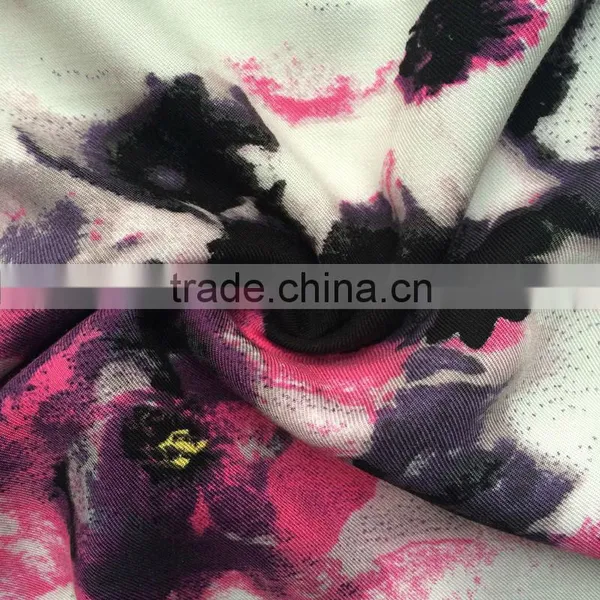 African Dress Style Printing Viscose Rayon Woven Twill Fabric photo-4