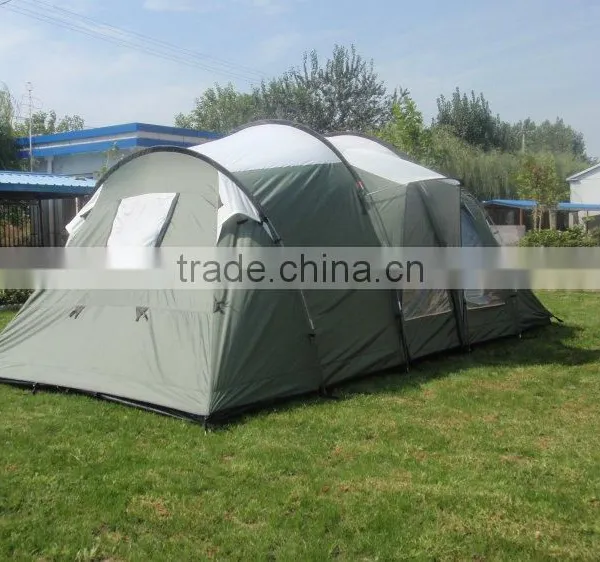 Fiberglass Pole and Polyester Fabric Family Tent photo-2