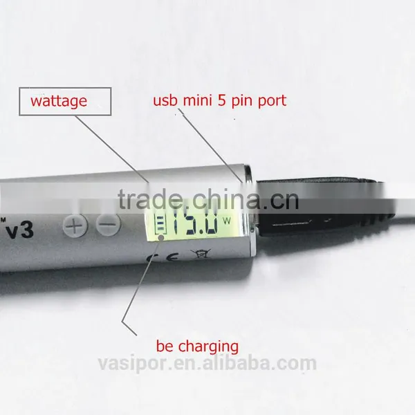 May on Sale Hi-quality Lowest Price Ego Vv3 Battery 1300mAh photo-6