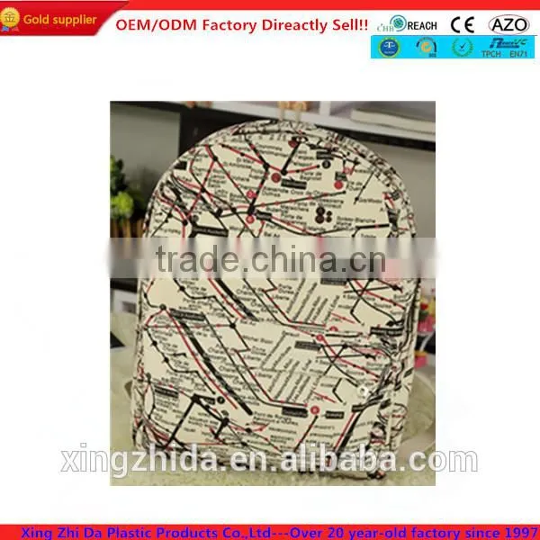 Wholesale fashion canvas backpacks