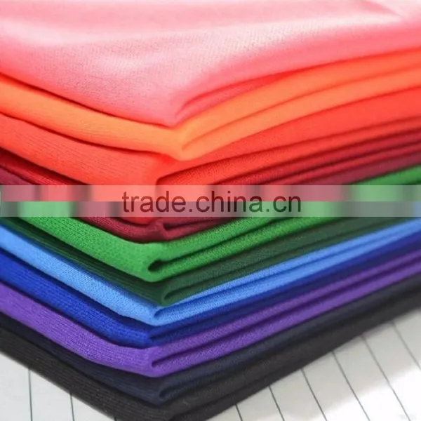 Weft Knit 100% Polyester Pique Fabric Textile Good Market Factory