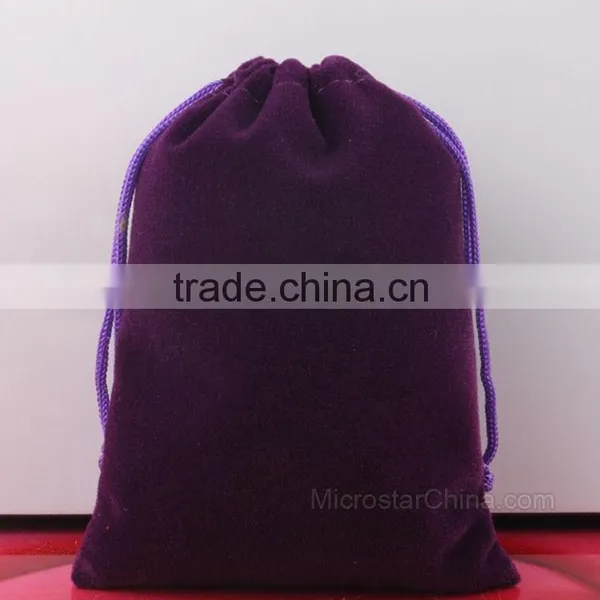 29 Sizes In Stock Custom Velvet Drawstring Printed Pouch Jewelry Velvet Pouches Wholesale Quality Choice photo-3