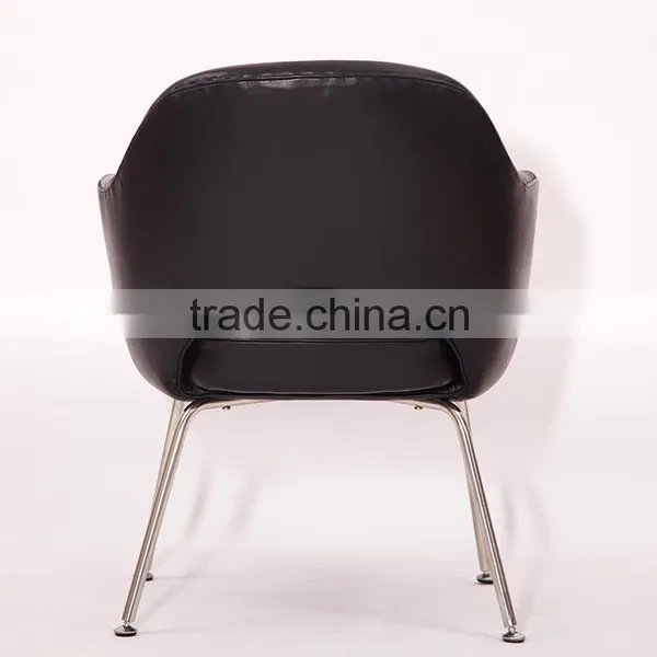 Office Chair Black Leather Dining Chairs Saarinen Executive Chair photo-6
