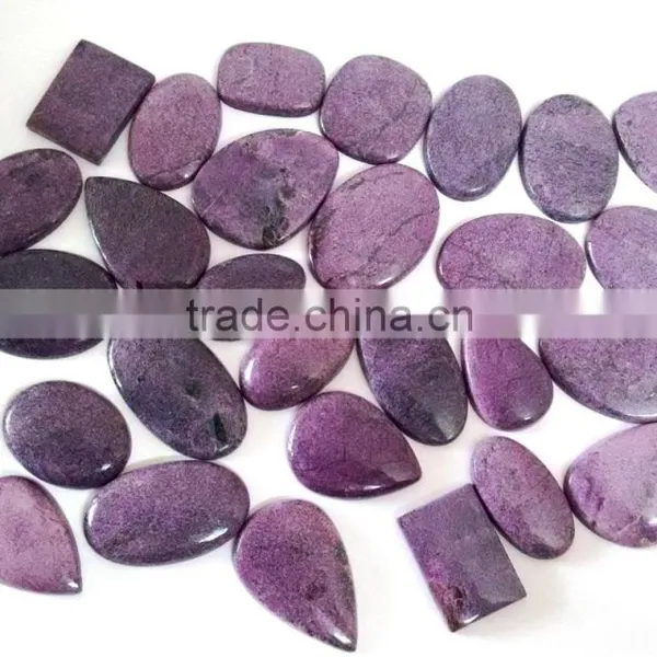 Purpurite Gemstones Wholesale Natural Semi Precious Stones Cabochon Stones
