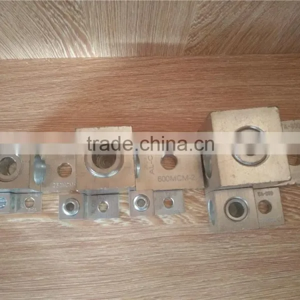 TA-6S TA-2 TA-0 TA-2/0 TA-250 TA-350 TA-600 TA-800 One Conductor TA Type Aluminum Mechanical Lug photo-5