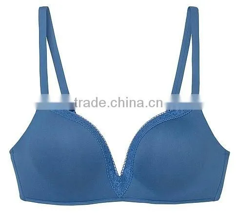 2014 New Arrival Ladies Underwear Seamless Wireless Soft Comfortable Bra photo-4