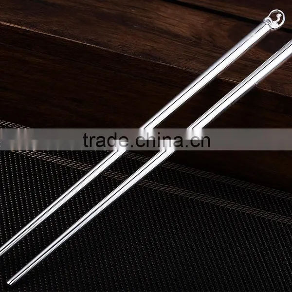Silver Plated Chopsticks Wedding Gift Unique Luxury Design Chopsticks With Animal Snake Head Display Chopsticks for Present photo-4