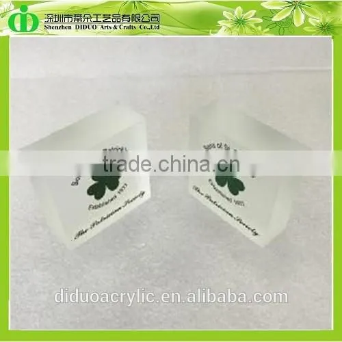 DDB-0116 Trade Assurance Frosted Acrylic Block photo-2