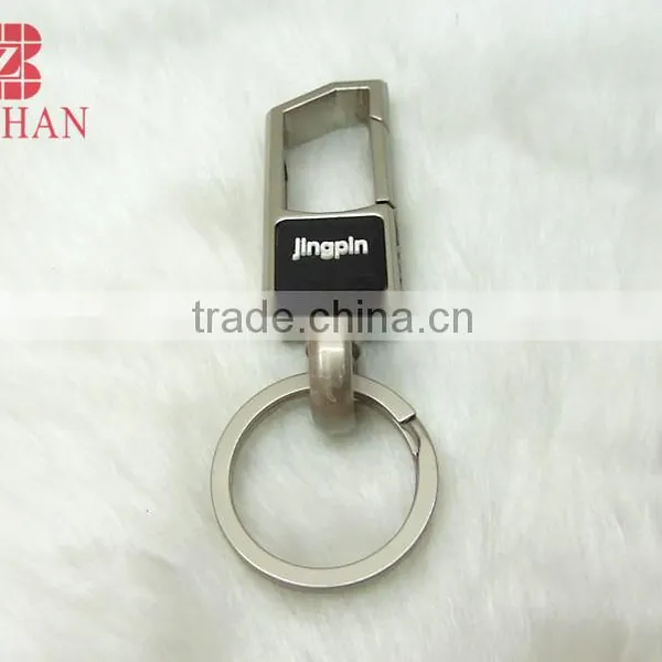 Functional Zinc Alloy Matte Keychain