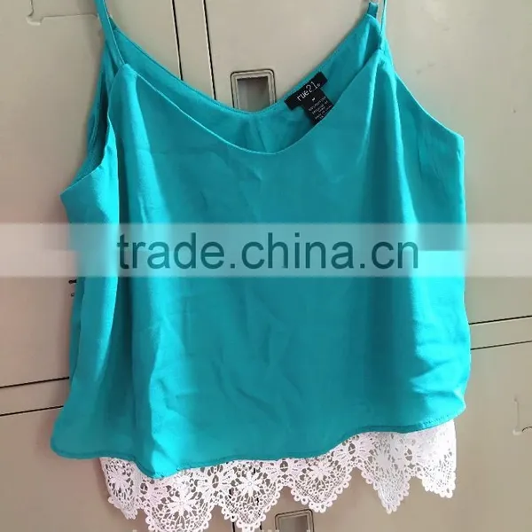 Casual Chiffon Women Vest Top photo-2