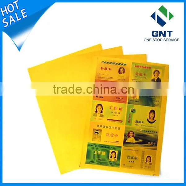 Golden Inkjet Printable Plastic Pvc Sheet for Plastic Card photo-5