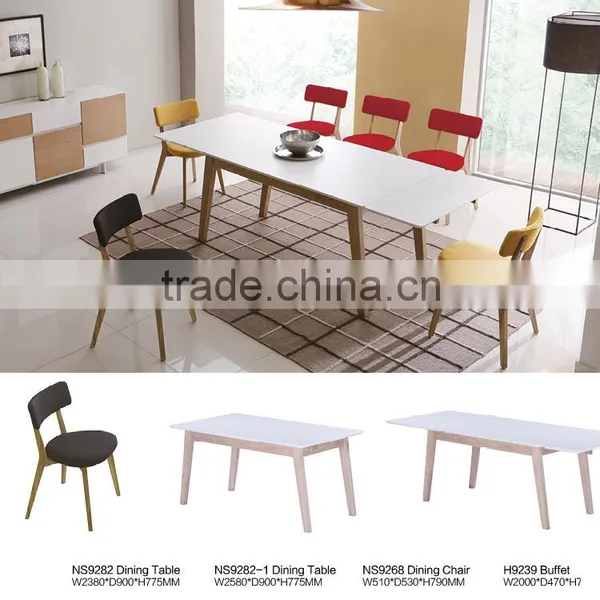 China Factory Dining Room Extendable Dining Table photo-3